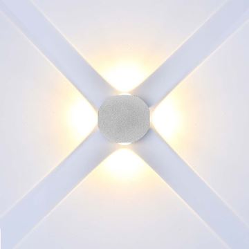 Applique murale extérieure LED/4W/230V 4000K IP54 blanc