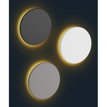 Applique murale extérieure PIATTA LED/18W/230V 3000/4000/6000K d. 25 cm IP44 blanc