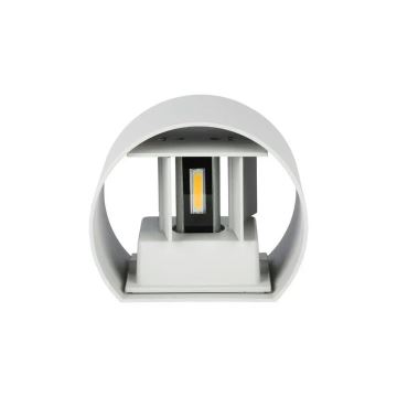 Applique murale LED d'extérieur LED/6W/230V 3000K IP65 blanche