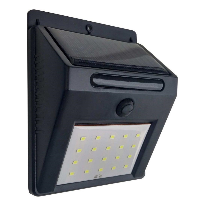 Applique murale LED solaire LED/3W IP44