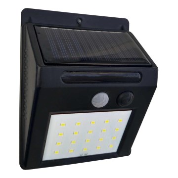 Applique solaire LED avec détecteur LED/3W IP44