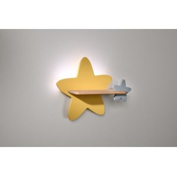 Appllique murale étagère LED enfant STAR LED/5W/230V - certifié FSC