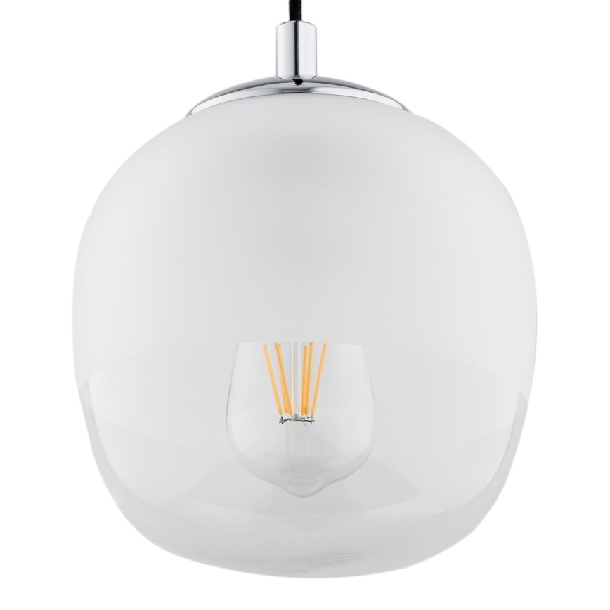 Argon 4676 - Hanglamp aan een koord BALTIMORE 1xE27/15W/230V glanzend chroom