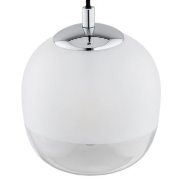 Argon 4676 - Hanglamp aan een koord BALTIMORE 1xE27/15W/230V glanzend chroom