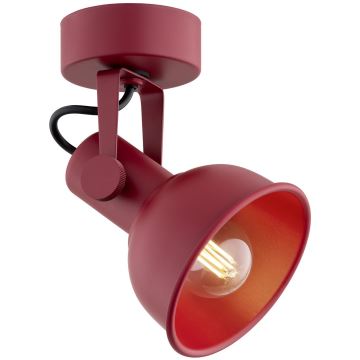 Argon 8298 - Spot LENORA 1xE14/7W/230V rood