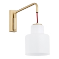 Argon 8372 - Wandlamp DIUNA 1xE27/15W/230V goud/rood