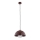 Argon 8444 - Hanglamp aan een koord PIAVA 1xE14/7W/230V albast bruin