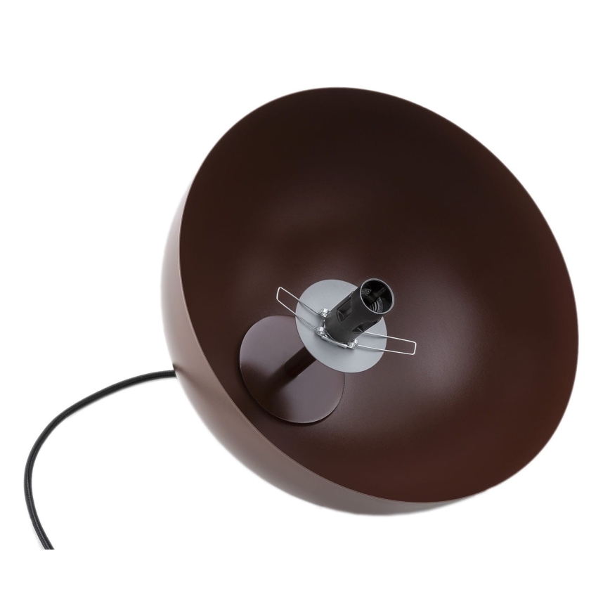 Argon 8444 - Hanglamp aan een koord PIAVA 1xE14/7W/230V albast bruin