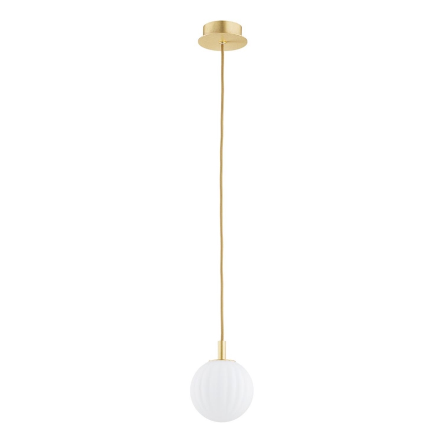 Argon 8506 - Hanglamp aan een koord PALOMA 1xE14/7W/230V diameter 12 cm goud/wit