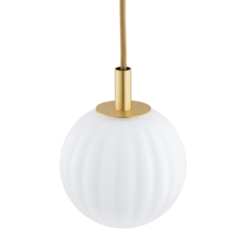 Argon 8506 - Hanglamp aan een koord PALOMA 1xE14/7W/230V diameter 12 cm goud/wit