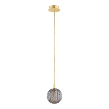 Argon 8512 - Hanglamp aan een koord PALOMA 1xE14/7W/230V diameter 12 cm goud/zwart