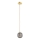 Argon 8512 - Hanglamp aan een koord PALOMA 1xE14/7W/230V diameter 12 cm goud/zwart