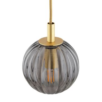 Argon 8512 - Hanglamp aan een koord PALOMA 1xE14/7W/230V diameter 12 cm goud/zwart