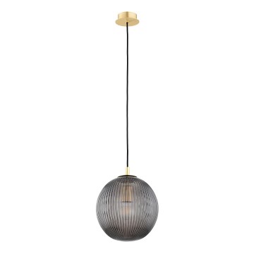 Argon 8513 - Hanglamp aan een koord PALOMA 1xE27/15W/230V diameter 25 cm goud/zwart