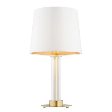 Argon 8540 - Lampe de table HAMPTON 1xE27/15W/230V 57 cm blanc