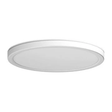 Azzardo AZ5353 - Plafonnier avec détecteur salle de bain PANKA LED/12W/230V IP40 blanc