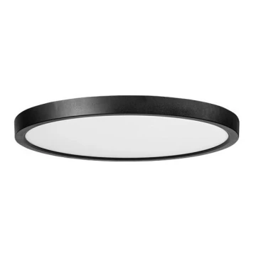 Azzardo AZ5356- Plafonnier avec détecteur salle de bain PANKA LED/18W/230V IP40 noir