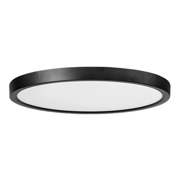 Azzardo AZ5370 - Plafonnier à intensité variable LED salle de bain PANKA LED/45W/230V IP40 noir