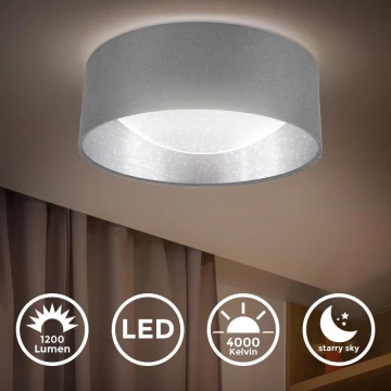 B.K. Licht 1308 - Plafonnier LED/12W/230V