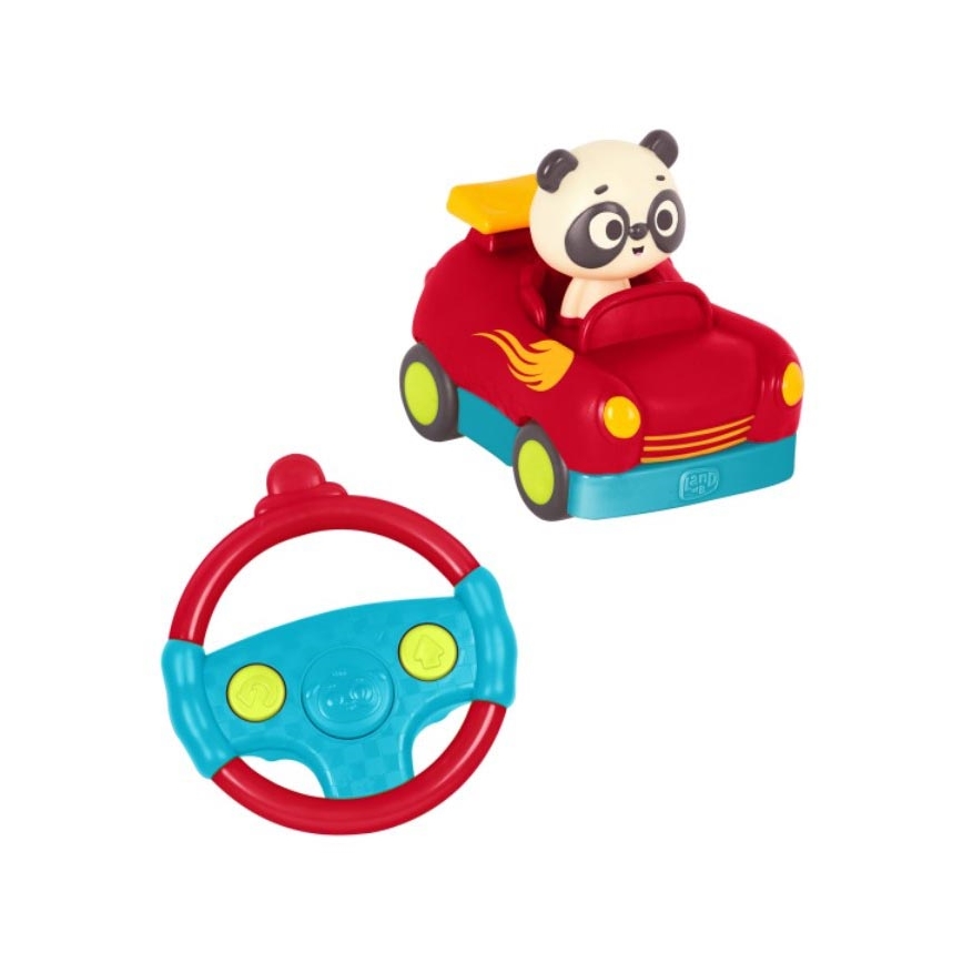 B-Toys - Auto met afstandsbediening Panda Bingo 4xAA