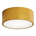 Badkamer plafondlamp CLEO 1xE27/24W/230V diameter 20 cm goud IP54