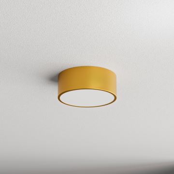 Badkamer plafondlamp CLEO 1xE27/24W/230V diameter 20 cm goud IP54