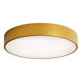 Badkamer plafondlamp CLEO 4xE27/24W/230V diameter 50 cm goud IP54