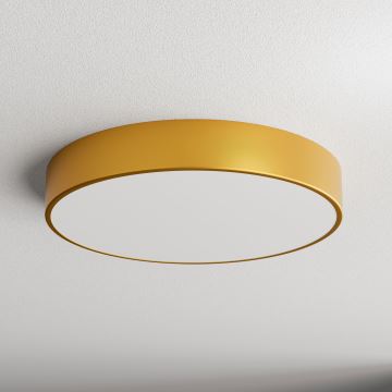 Badkamer plafondlamp CLEO 4xE27/24W/230V diameter 50 cm goud IP54