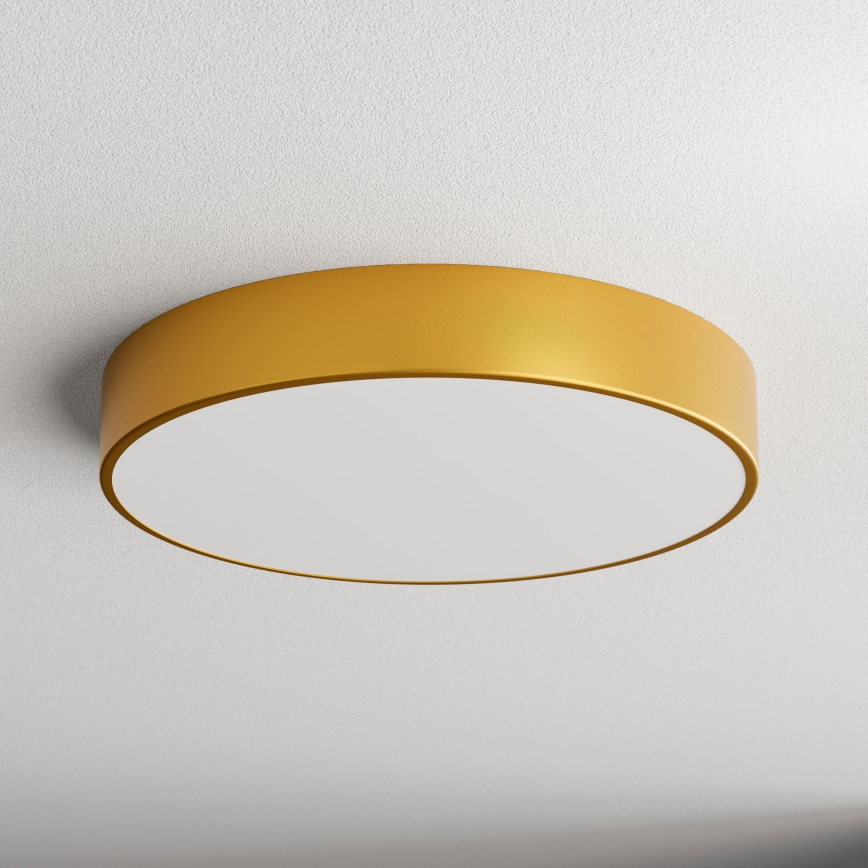 Badkamer plafondlamp CLEO 4xE27/24W/230V diameter 50 cm goud IP54