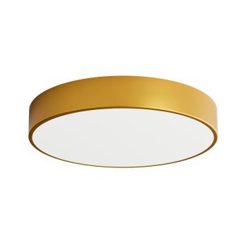 Badkamer plafondlamp CLEO 4xE27/24W/230V diameter 50 cm goud IP54