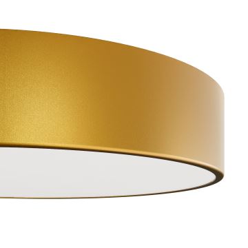 Badkamer plafondlamp CLEO 4xE27/24W/230V diameter 50 cm goud IP54