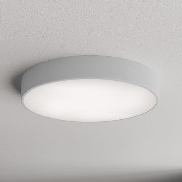 Badkamer plafondlamp CLEO 4xE27/24W/230V diameter 50 cm grijs IP54