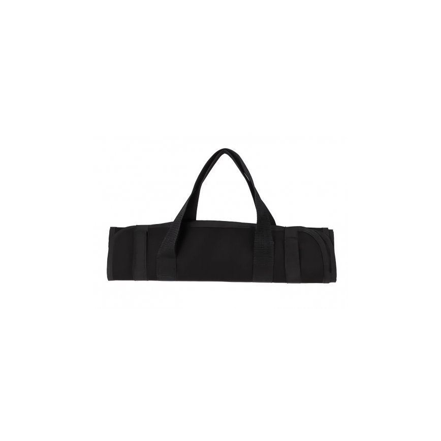 Bag voor haard hout 100x45 cm zwart