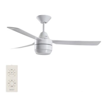 BAYSIDE 213016 - Ventilateur de plafond CALYPSO 1xGX53/45W/230V blanc + télécommande