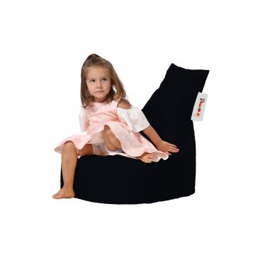 Bean bag 70x70 cm noir