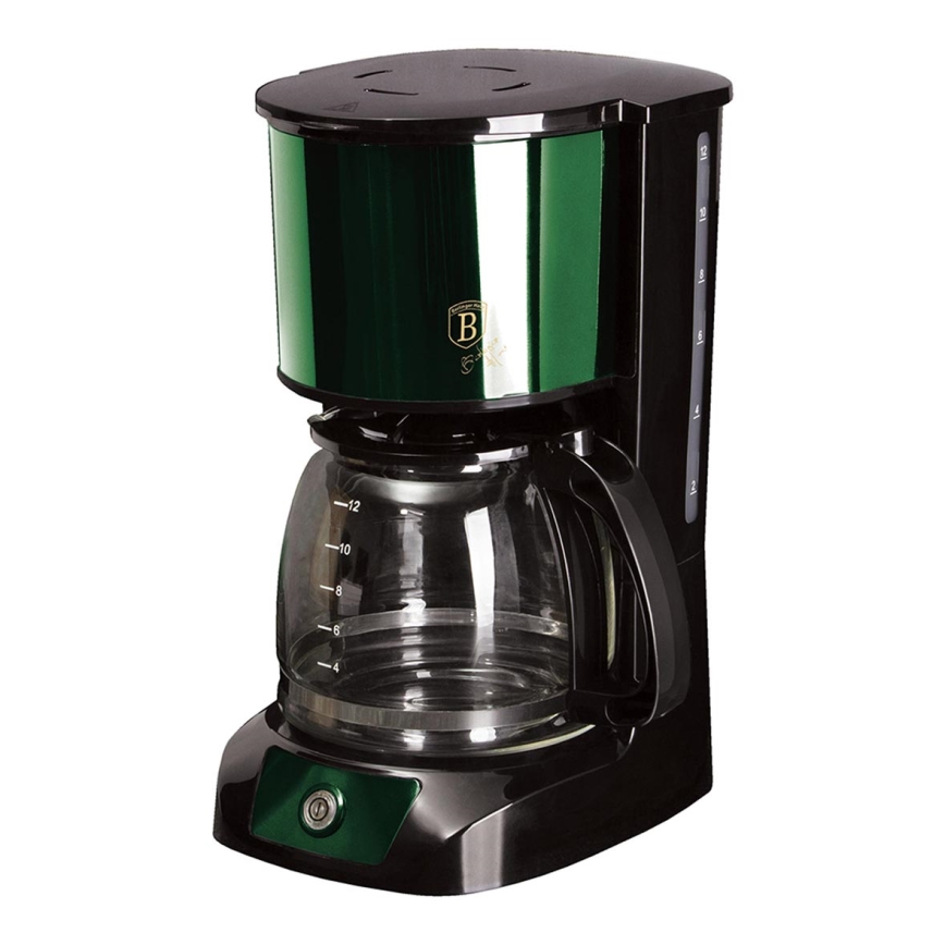 BerlingerHaus - Machine à café 1,5 l avec égouttage et maintien de la température 800W/230V verte
