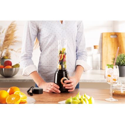 BerlingerHaus - Smoothie blender 250W/230V zwart/rosé goud