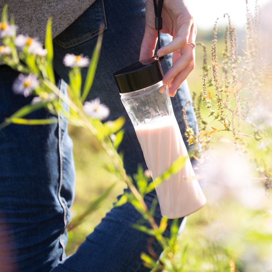 BerlingerHaus - Smoothie blender 250W/230V zwart/rosé goud