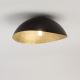 Bevestigde hanglamp SOLARIS 1xE27/60W/230V diameter 33 cm zwart/goud