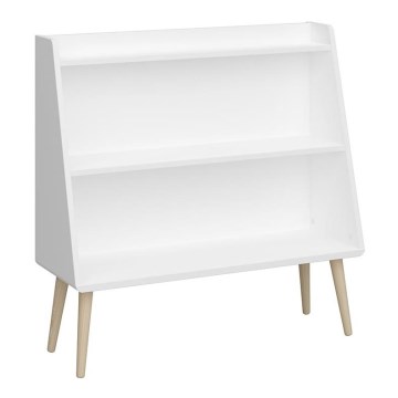 Bibliothèque pour enfants GAIA 80x81,3 cm blanc/chêne