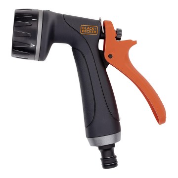 BLACK+DECKER - Pistolet d'arrosage 6 fonctions