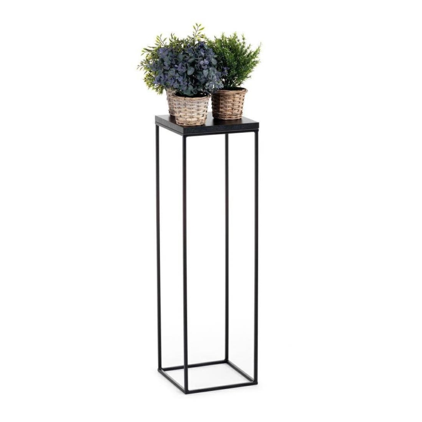 Bloemenstandaard BASICLOFT 80x24 zwart