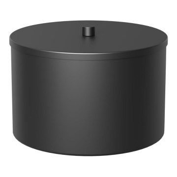 Boîte de rangement en métal 12x17,5 cm noir