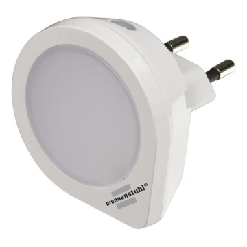 Brennenstuhl - LED Oriëntatie wandcontactdoos met sensor LED/0,2W/230V