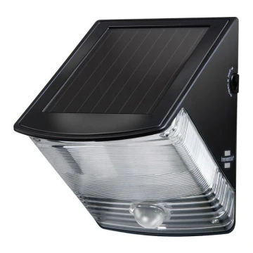 Brennenstuhl - LED Solar wandlamp met sensor LED/1W IP44