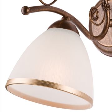 Brilagi - Applique murale LED ANTICO 1xE27/60W/230V bronze patiné