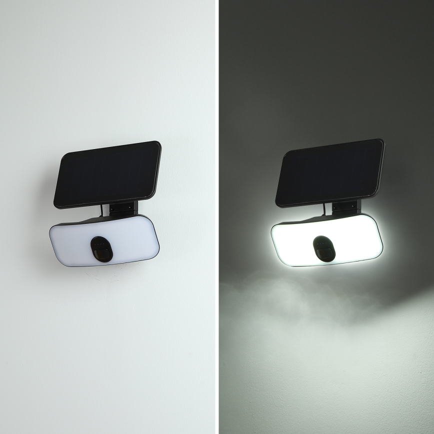 Brilagi - Applique murale solaire avec détecteur ROOF LED/13W/5V IP65