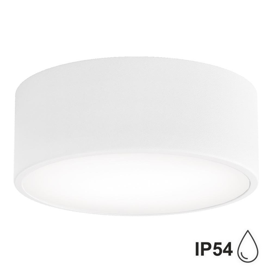 Brilagi - Badkamer plafondlamp CLARE 1xE27/24W/230V diameter 20 cm IP54 wit