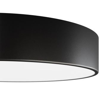 Brilagi - Badkamer plafondlamp CLARE 1xE27/24W/230V diameter 20 cm IP54 zwart