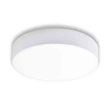 Brilagi - Badkamer plafondlamp CLARE 3xE27/24W/230V diameter 40 cm wit IP54